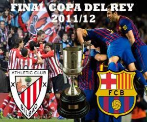 пазл Окончательное Кубок короля 2011-12, Клуб Бильбао - ФК Барселона